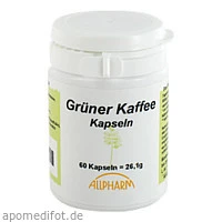 GRÜNER Kaffee Kapseln, 60 Stück, Allpharm Vertriebs GmbH