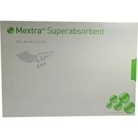 MEXTRA Superabsorbent Verband 10x15 cm, 10 Stück, Mölnlycke Health Care GmbH