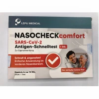 Lepu NASOCHECK comfort SARS-CoV-2 Antigen-Schnelltest (zur Eigenanwendung), 150 Stück, Beijing Lepu Medical Technology Co., Ltd.