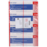 MTX HEXAL 7.5mg (20mg/ml) Fertigspritze, 12 st, HEXAL AG