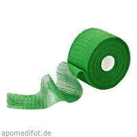 ROGGHAFT Crepp Color 4cm grün, 1 Stück, Rogg Verbandstoffe GmbH & Co. KG