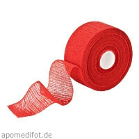 ROGGHAFT Crepp Color 4cm rot, 1 Stück, Rogg Verbandstoffe GmbH & Co. KG