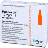 PASPERTIN 10mg/2ml, 5x2 ml, Viatris Healthcare GmbH
