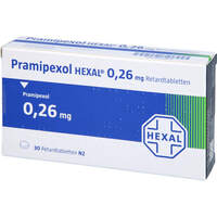 Pramipexol HEXAL 0.26 mg Retardtabletten, 30 Stk., HEXAL AG