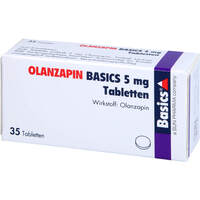 OLANZAPIN BASICS 5mg Tabletten, 35 Stk., Basics GmbH