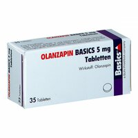 OLANZAPIN BASICS 5mg Tabletten, 35 Stk., Basics GmbH