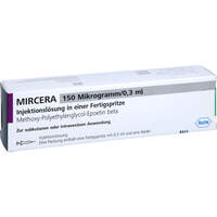 Mircera 150ug 0.3ml Fertigspr., 1 st, Eurimpharm Arzneimittel GmbH