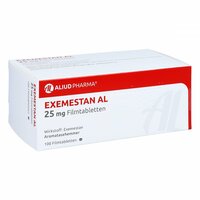 Exemestan AL 25 mg Filmtabletten, 100 st, Aliud Pharma GmbH
