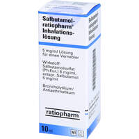 Salbutamol Ratiopharm Inhalationslösung, 10 ml, ratiopharm GmbH