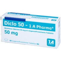 Diclo 50-1A Pharma, 50 st, 1 A Pharma GmbH