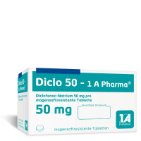 Diclo 50-1A Pharma, 50 st, 1 A Pharma GmbH