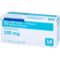 Diclo 100 retard-1A Pharma, 50 st, 1 A Pharma GmbH