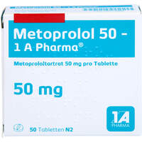 Metoprolol 50-1A Pharma, 50 st, 1 A Pharma GmbH