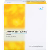 CIMETIDIN ACIS 800mg, 100 st, Acis Arzneimittel GmbH
