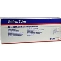 Uniflex Color grüne Universalbinde 5mx8cm, 10 Stück, Bsn Medical GmbH