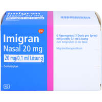 IMIGRAN nasal 20mg, 6 Stk., GlaxoSmithKline GmbH & Co. KG
