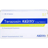Terazosin Aristo 5mg Tabletten, 25 st, Aristo Pharma GmbH