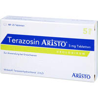 Terazosin Aristo 5mg Tabletten, 25 st, Aristo Pharma GmbH
