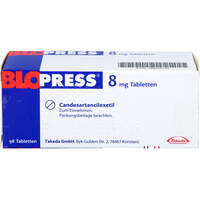 Blopress 8mg, 98 st, Cheplapharm Arzneimittel GmbH