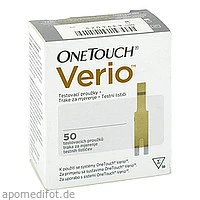 One Touch Verio Teststreifen, 2x25 Stück, Axicorp Pharma GmbH