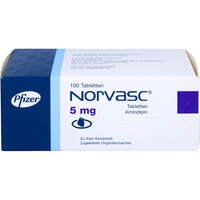 Norvasc 5mg, 100 st, Viatris Healthcare GmbH