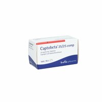 CAPTOBETA 25/25 comp, 100 st, betapharm Arzneimittel GmbH