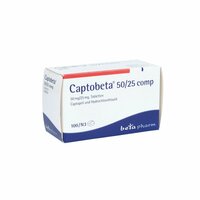 CAPTOBETA 50/25 comp, 100 st, betapharm Arzneimittel GmbH
