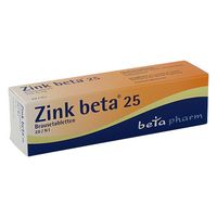 Zink beta 25, 20 st, betapharm Arzneimittel GmbH