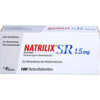 Natrilix SR 1.5 mg, 100 st, Servier Deutschland GmbH