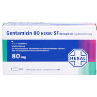 Gentamicin 80 Hexal SF, 10 Stk., HEXAL AG