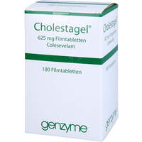 Cholestagel 625mg Filmtabletten, 180 st, Orifarm GmbH