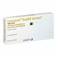 Insuman Rapid 100I.E./ml Solostar Fertigpen, 5x3 ml, Emra-Med Arzneimittel GmbH