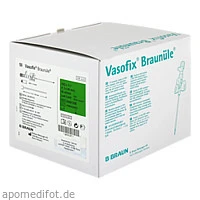 VASOFIX Braunuele 18G 45mm gruen, 50 Stück, Actipart GmbH