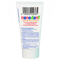 Nenedent Kinderzahncreme mit Fluorid Standtube, 50 ml, Dentinox Gesellschaft für pharmazeutische Präparate
