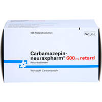 Carbamazepin-neuraxpharm 600mg retard, 100 st, neuraxpharm Arzneimittel GmbH