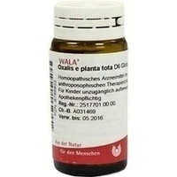 OXALIS E PLANTA TOTA D 6, 20 Gramm, Wala Heilmittel GmbH