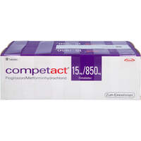 Competact 15mg/850mg Filmtabletten, 196 st, Docpharm GmbH