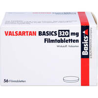 VALSARTAN BASICS 320mg Filmtabletten, 56 Stk., Basics GmbH