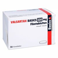 VALSARTAN BASICS 320mg Filmtabletten, 56 Stk., Basics GmbH