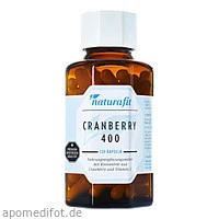Naturafit Cranberry 400, 120 Stück, Naturafit GmbH