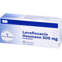 Levofloxacin Heumann 500 mg Filmtabletten, 10 st, Heumann Pharma GmbH & Co. Generica KG