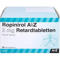Ropinirol AbZ 2mg Retardtabletten, 84 st, Abz Pharma GmbH
