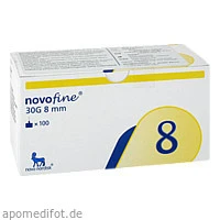 Novofine Import 0.30x8mm 30G, 100 Stück, Actipart GmbH