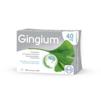 Gingium 40mg Filmtabletten, 120 st, HEXAL AG