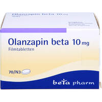 Olanzapin beta 10mg Filmtabletten, 70 st, betapharm Arzneimittel GmbH