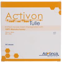 Activon Tulle 10x10cm HONIG-WUNDAUFLAGE, 5 st, Advancis Medical Deutschland GmbH