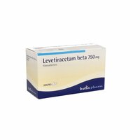 Levetiracetam beta 750mg Filmtabletten, 200 Stk., betapharm Arzneimittel GmbH