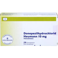 Donepezilhydrochlorid Heumann 10mg Filmtabletten, 28 Stk., Heumann Pharma GmbH & Co. Generica KG