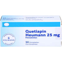 Quetiapin Heumann 25 mg Filmtabletten, 50 Stk., Heumann Pharma GmbH & Co. Generica KG