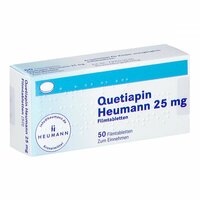 Quetiapin Heumann 25 mg Filmtabletten, 50 Stk., Heumann Pharma GmbH & Co. Generica KG